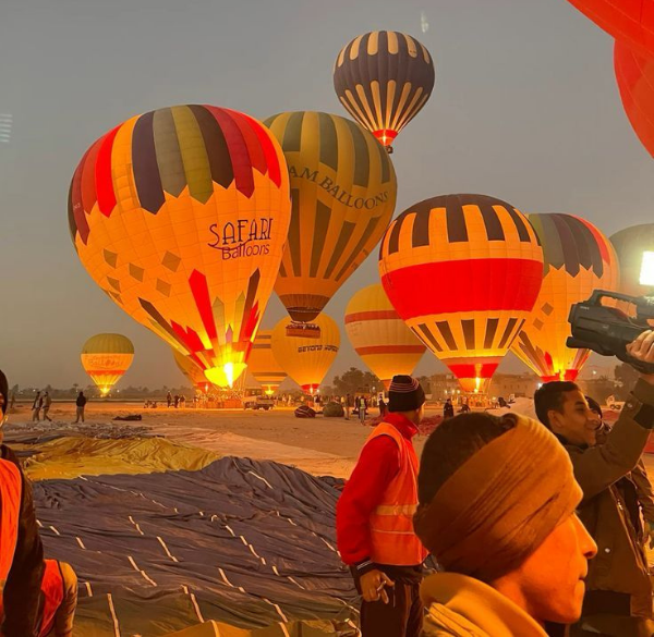 Globo aerostático en Marrakech